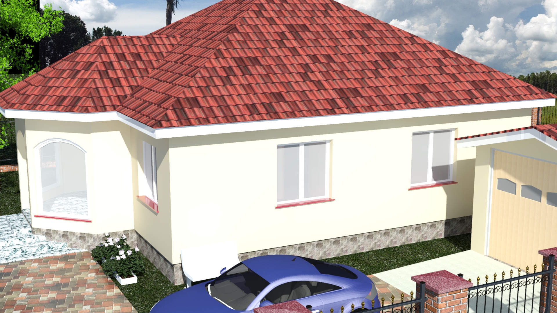 Строительство индивидуального жилого дома по типовому проекту № 05/02-20